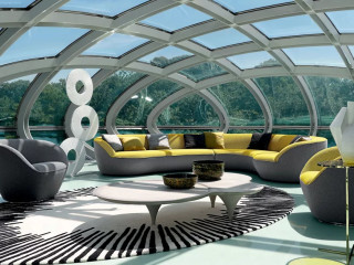 appartement-design-fauteuels-roche-bobois-et-cuisine-bosch