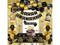 decoration-anniversaire-kit-ballons-gold-noir-qualite-party-deco-small-0